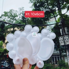 Vỉ màu nước acrylic kèm cọ, bộ dây màu nước 6 màu, 12 màu sắc nét, khay pha màu, cọ vẽ tô tượng