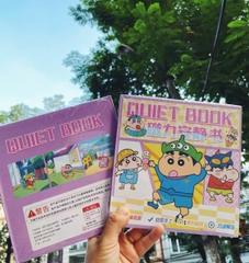 (Size to 18x18cm) Đồ chơi sách nam châm Kuromi, bé ba, capybara, hoạt hình, tranh dán nam châm từ tính thủ công cho bé