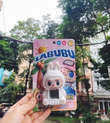 Máy game nuôi thú ảo mini labubu, stick kèm móc khóa dễ thương, rèn luyện tính kiên nhẫn và trách nhiệm