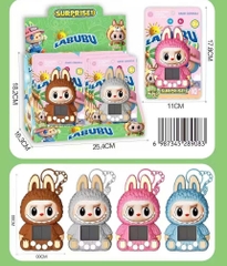 Máy game nuôi thú ảo mini labubu, stick kèm móc khóa dễ thương, rèn luyện tính kiên nhẫn và trách nhiệm