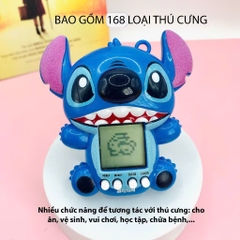 Máy game nuôi thú ảo mini labubu, stick kèm móc khóa dễ thương, rèn luyện tính kiên nhẫn và trách nhiệm