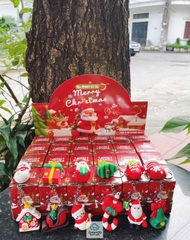 Blindbox hộp mù bí ẩn 24 móc khóa bé ba, capybara, kuromi, labubu, hộp mù móc khóa trang trí balo túi xách