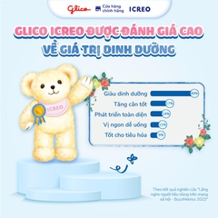 Combo 2 Lon Sữa Bột Cho Bé Glico Icreo Grow-Up (Số 1) - 820g/lon + 5 Thanh 13.6g Cải Thiện Tiêu Hóa, Hỗ Trợ Tăng Cân