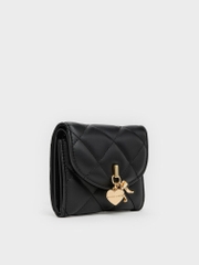 Arrietty Quilted Curved-Flap Wallet