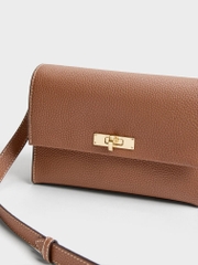 Chance Turn-Lock Crossbody Bag
