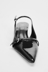 BUCKLE SLINGBACK SHOES