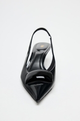 SLINGBACKS WITH HEEL DETAIL