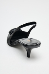 SLINGBACKS WITH HEEL DETAIL