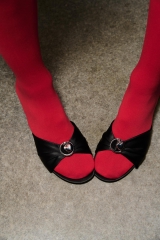 HEART DETAIL HEELED SANDALS