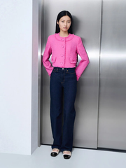 Rio Beaded Chain-Link Slingback Flats