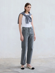 Rio Beaded Chain-Link Slingback Flats