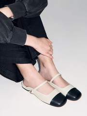 Aeryn Pearl Embellished Flat Mules