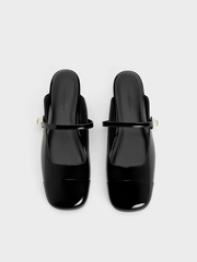 Aeryn Pearl Embellished Flat Mules