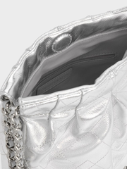 Duo Chain-Handle Two-Way Backpack