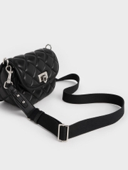 Cressida Quilted Foldover Crossbody Bag