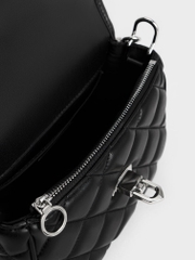 Cressida Quilted Foldover Crossbody Bag