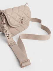 Cressida Quilted Foldover Crossbody Bag