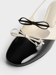 Dorri Double-Bow Slingback Pumps