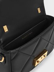 Quilted Boxy Tote Bag