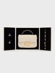 Quilted Boxy Tote Bag