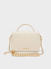 Quilted Boxy Tote Bag