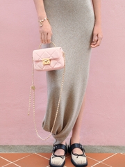 Quilted Boxy Tote Bag