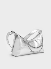 Atwood Chain-Embellished Shoulder Bag