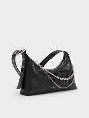 Atwood Chain-Embellished Shoulder Bag