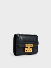 Donna Crinkle-Effect Wallet