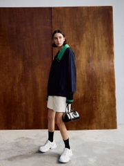 NEWEnola Canvas Two-Tone Bowling Bag