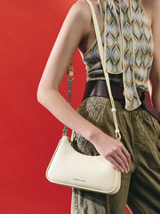 Lane Chain-Link Shoulder Bag