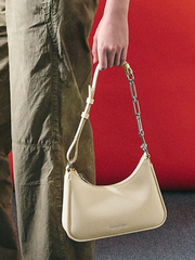 Lane Chain-Link Shoulder Bag