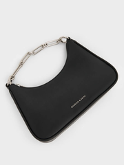 Lane Chain-Link Shoulder Bag