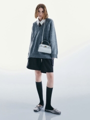 Aubrielle Croc-Effect Top Handle Bag