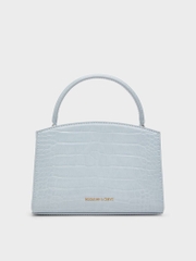 Aubrielle Croc-Effect Top Handle Bag