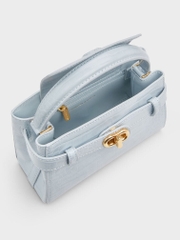 Aubrielle Croc-Effect Top Handle Bag