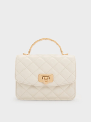Cressida Quilted Rectangular Tote