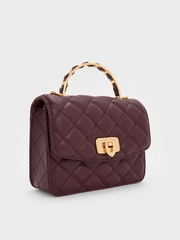 Cressida Quilted Rectangular Tote