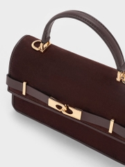 Arlet Belted Top Handle Bag