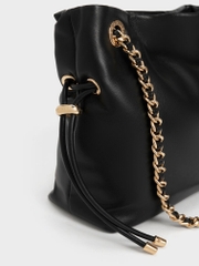 Arya Braided-Strap Double-Handle Crossbody Bag