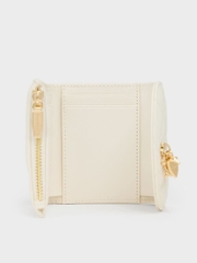 Arrietty Quilted Curved-Flap Wallet