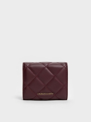 Arrietty Quilted Curved-Flap Wallet