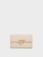 Tallulah Quilted Clutch Bag