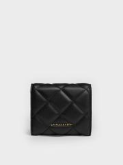 Arrietty Quilted Curved-Flap Wallet