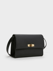 Chance Turn-Lock Crossbody Bag