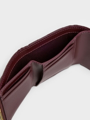 Arrietty Quilted Curved-Flap Wallet