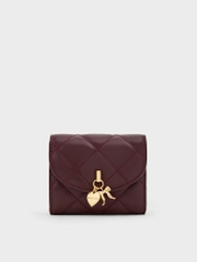 Arrietty Quilted Curved-Flap Wallet