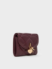 Arrietty Quilted Curved-Flap Wallet