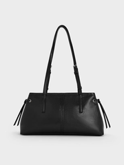 Noane Elongated-Handle Shoulder Bag