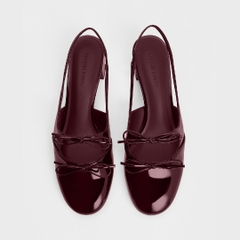 Dorri Double-Bow Slingback Pumps